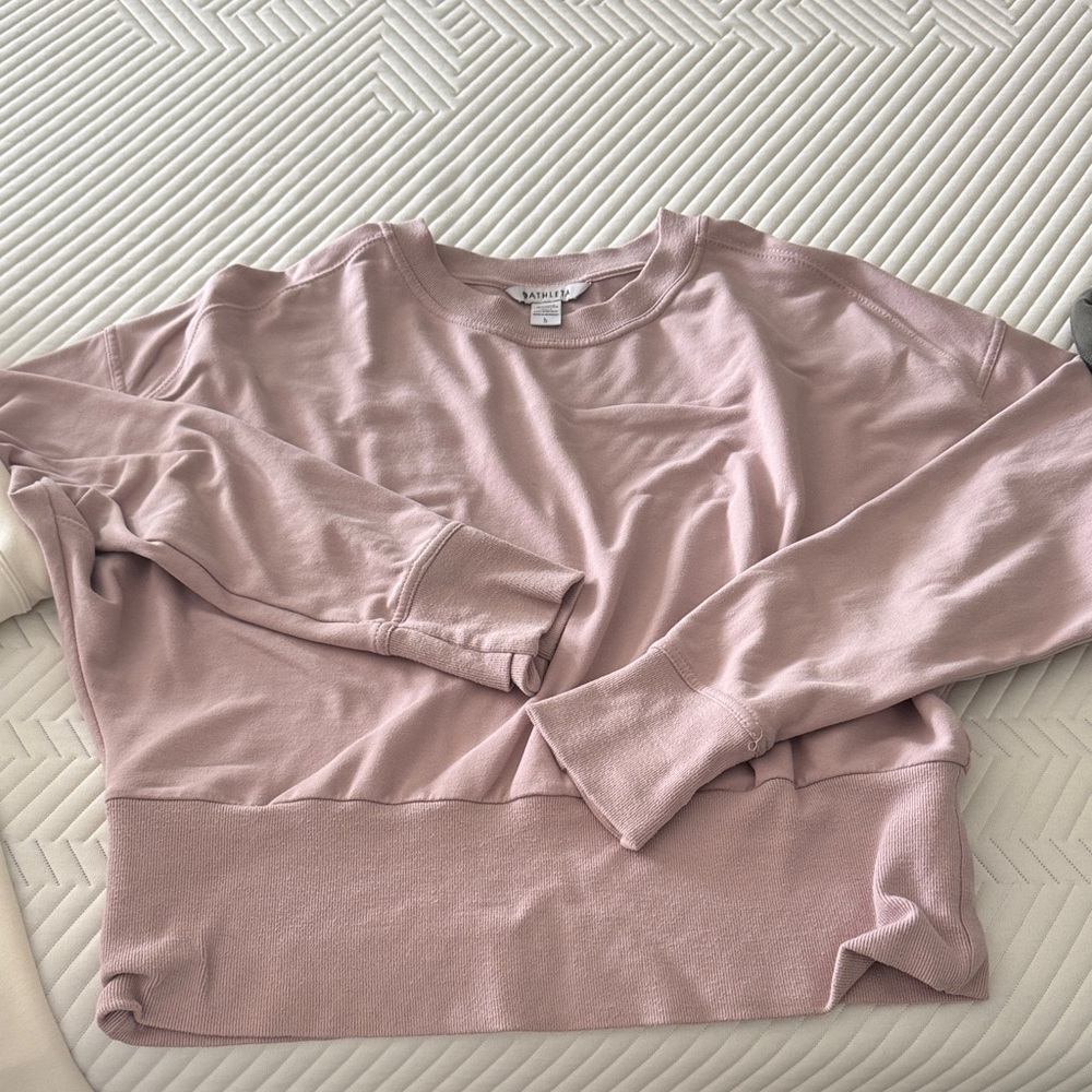 Athleta Retroterry Crewneck Top